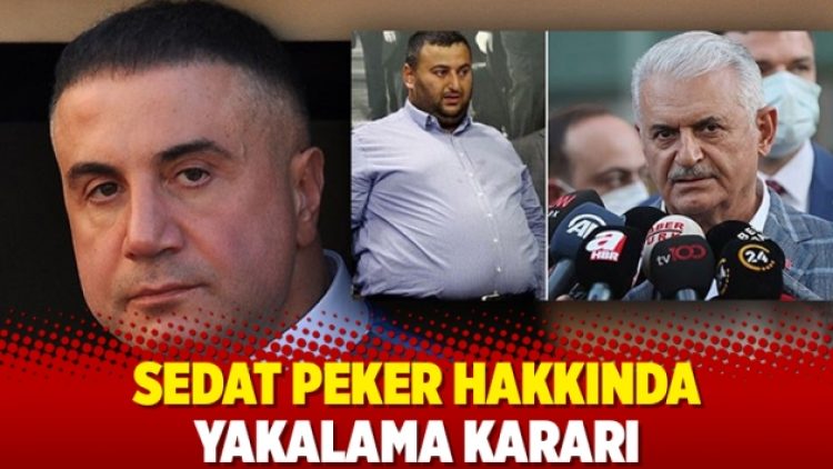 Sedat Peker hakkında yakalama kararı