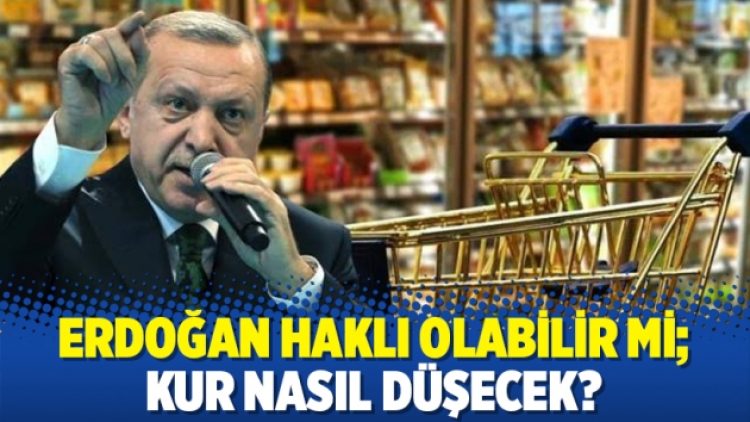 Erdoğan haklı olabilir mi; kur nasıl düşecek?