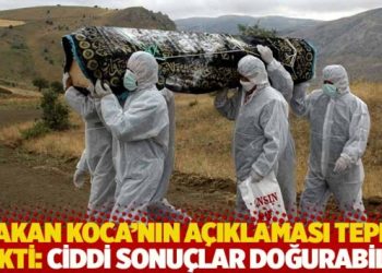 Bakan Koca’nın açıklaması tepki çekti: Ciddi sonuçlar doğurabilir