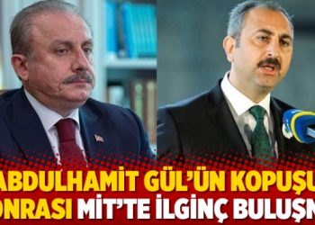 Abdulhamit Gül’ün kopuşu sonrası MİT’te ilginç buluşma
