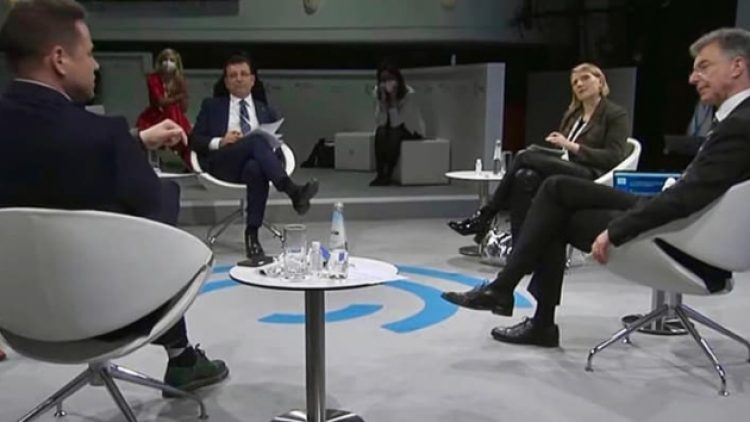 İmamoğlu Almanya’da konuştu: Türkiye’de demokrasi sakat görülebilir ancak ölmedi