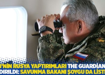 AB’nin Rusya yaptırımları The Guardian’a sızdırıldı: Savunma Bakanı Şoygu da listede