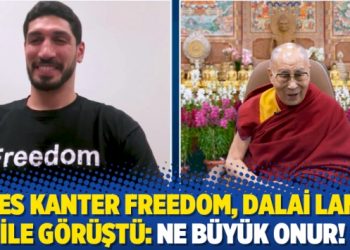 Enes Kanter Freedom, Dalai Lama ile görüştü: Ne büyük onur!