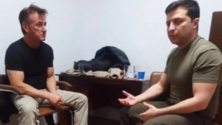 Oyuncu Sean Penn Ukrayna’ya gitti
