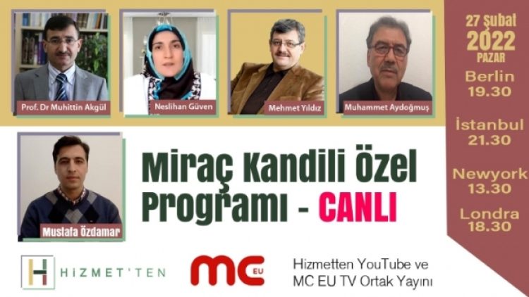 Miraç Kandiliniz mübarek olsun