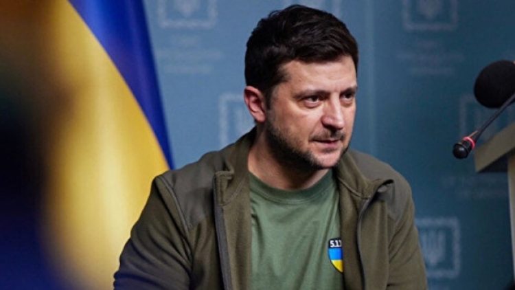 Zelenskiy: Kiev’deyim, kimseden korkmuyorum