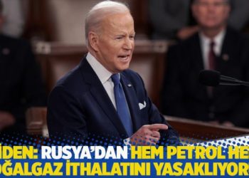 Biden: Rusya’dan hem petrol hem doğalgaz ithalatını yasaklıyoruz