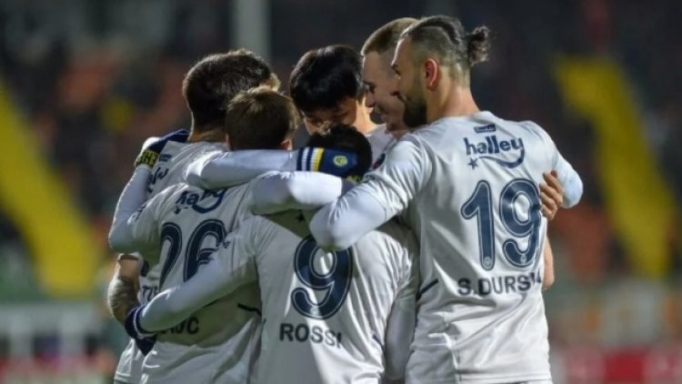 Fenerbahçe Alanya’ya gol yağdırdı