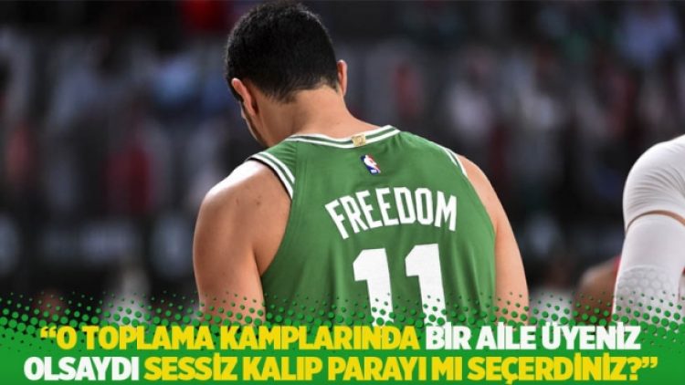 “O toplama kamplarında bir aile üyeniz olsaydı sessiz kalıp parayı mı seçerdiniz?”
