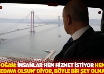 Erdoğan: İnsanlar hem hizmet istiyor hem de ‘bedava olsun’ diyor, böyle bir şey olmaz