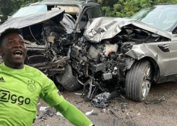 Ajax kalecisi Andre Onana, trafik kazasından ucuz kurtuldu