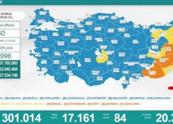 Son 24 saat: 17 bin 161 yeni vaka, 84 can kaybı