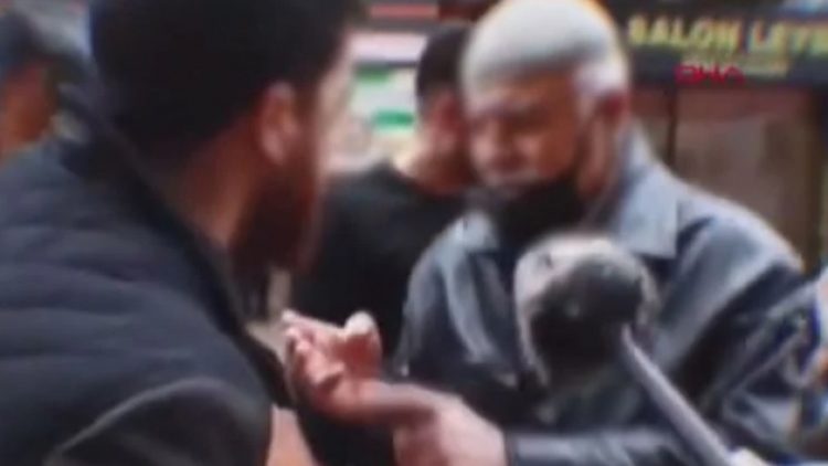 Sokak röportajında konuştu, tutuklandı