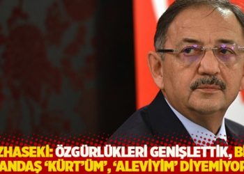 Özhaseki: Özgürlükleri genişlettik, bir vatandaş ‘Kürt’üm’, ‘Aleviyim’ diyemiyordu