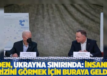 Biden, Ukrayna sınırında: İnsanlık krizini görmek için buraya geldim