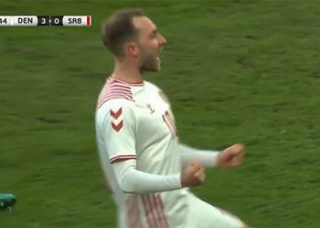 Christian Eriksen sedyeyle ayrıldı, golle döndü