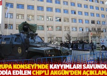Avrupa Konseyi’nde kayyımları savunduğu iddia edilen CHP’li Akgün’den açıklama
