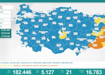 Son 24 saat: 5 bin 127 yeni vaka, 21 can kaybı