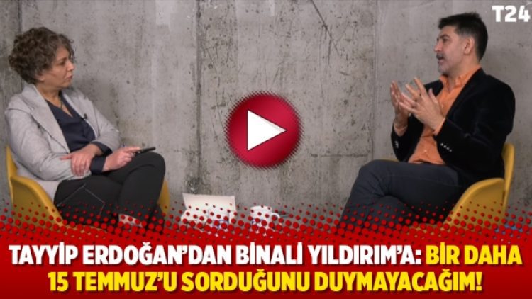 Tayyip Erdoğan’dan Binali Yıldırım’a: Bir daha 15 Temmuz’u sorduğunu duymayacağım!