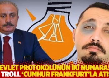 Devlet protokolünün iki numarası Twitter’da AK Troll ‘Cumhur Frankfurt’la atıştı