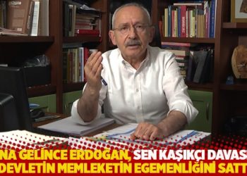 “Sana gelince Erdoğan, sen Kaşıkçı davası ile bu devletin memleketin egemenliğini sattın”