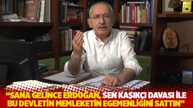 “Sana gelince Erdoğan, sen Kaşıkçı davası ile bu devletin memleketin egemenliğini sattın”