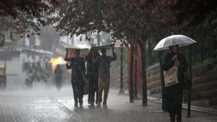 Meteoroloji’den gök gürültülü sağanak uyarısı