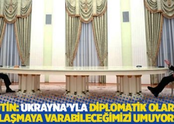 Putin: Ukrayna’yla diplomatik olarak anlaşmaya varabileceğimizi umuyorum