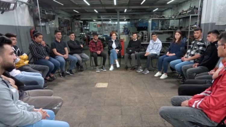 Gençler, Akşener’e dert yandı: Değer gördüğümü hissetmiyorum