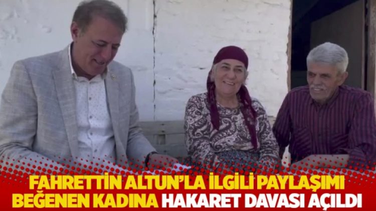 Fahrettin Altun’la ilgili paylaşımı beğenen kadına hakaret davası açıldı