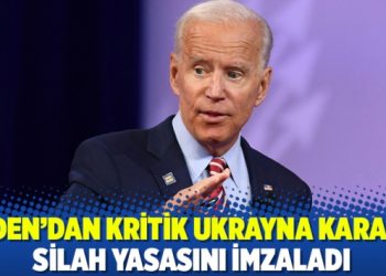 Biden’dan kritik Ukrayna kararı: Silah yasasını imzaladı