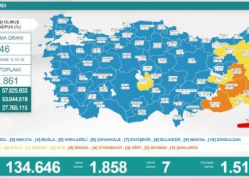 Son 24 saat: Bin 858 yeni vaka, 7 can kaybı