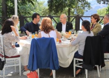 Kılıçdaroğlu, Kaftancıoğlu ve İmamoğlu, Gezi tutuklularının aileleriyle buluştu