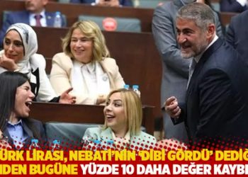 Türk Lirası, Nebati’nin ‘dibi gördü’ dediği günden bugüne yüzde 10 daha değer kaybetti