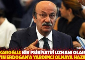 CHP’li Bekaroğlu: Bir psikiyatri uzmanı olarak Sayın Erdoğan’a yardımcı olmaya hazırım