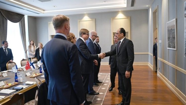 Kalın: Bu ilk toplantı olduğu için temel çerçevenin oturtulmasına odaklandık