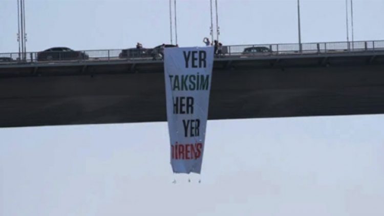 TİP’ten ‘Pankartı asamadılar’ diyen Erdoğan’a videolu yanıt