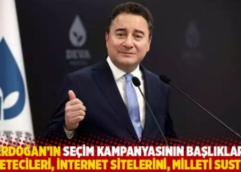 “Erdoğan’ın seçim kampanyasının başlıkları; gazetecileri, internet sitelerini, milleti sustur”