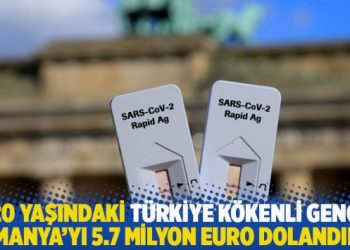 20 yaşındaki Türkiye kökenli genç Almanya’yı 5.7 milyon euro dolandırdı