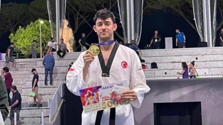 Emre Kutalmış Ateşli altın madalya kazandı