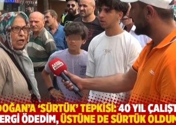 Erdoğan’a ‘sürtük’ tepkisi: 40 yıl çalıştım, vergi ödedim; üstüne de sürtük oldum!