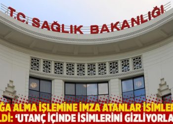 Açığa alma işlemine imza atanlar isimlerini sildi: ‘Utanç içinde isimlerini gizliyorlar’