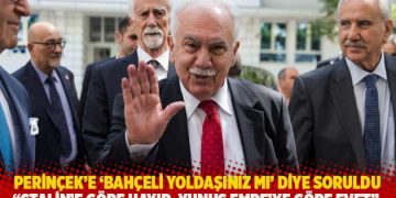 Perinçek’e ‘Bahçeli yoldaşınız mı’ diye soruldu: “Stalin’e göre hayır, Yunus Emre’ye göre evet”