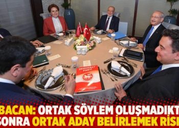 Babacan: Ortak söylem oluşmadıktan sonra ortak aday belirlemek risk