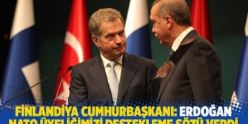 Finlandiya Cumhurbaşkanı: Erdoğan, NATO üyeliğimizi destekleme sözü verdi
