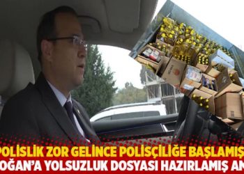 Polislik zor gelince polisçiliğe başlamış! Erdoğan’a yolsuzluk dosyası hazırlamış ama…