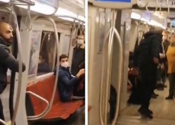 Kadıköy metrosundaki bıçaklı saldırgan tahliye edildi