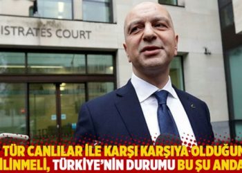 “Ne tür canlılar ile karşı karşıya olduğumuz bilinmeli, Türkiye’nin durumu bu şu anda”