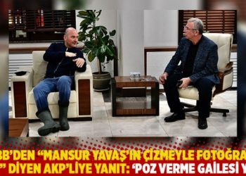 ABB’den “Mansur Yavaş’ın çizmeyle fotoğrafı yok” diyen AKP’liye: ‘Poz verme gailesi yok’