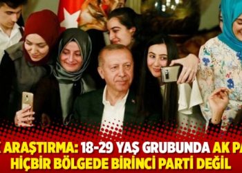 MAK Araştırma: 18-29 yaş grubunda AK Parti hiçbir bölgede birinci parti değil